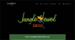 Desktop Screenshot of junglejewelexotics.com